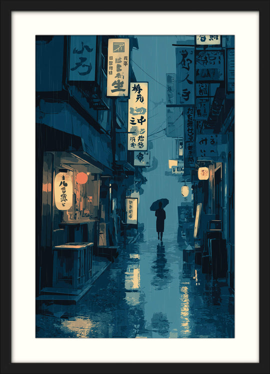 Tokyo in the Rain