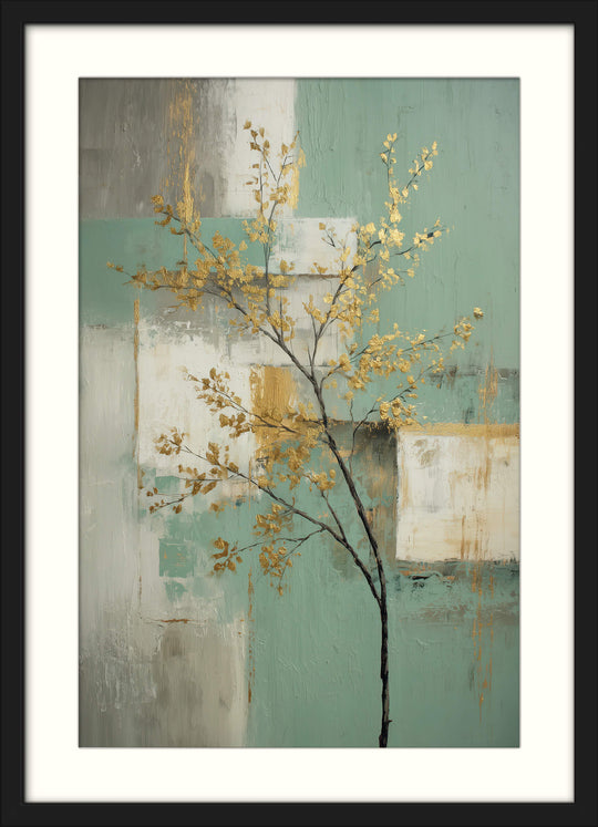 Golden Abstract Tree