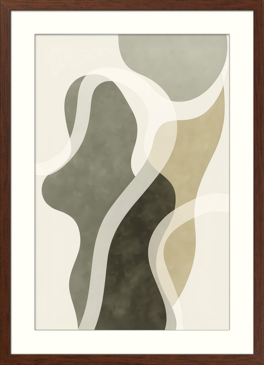 Japandi Style Minimalist Print