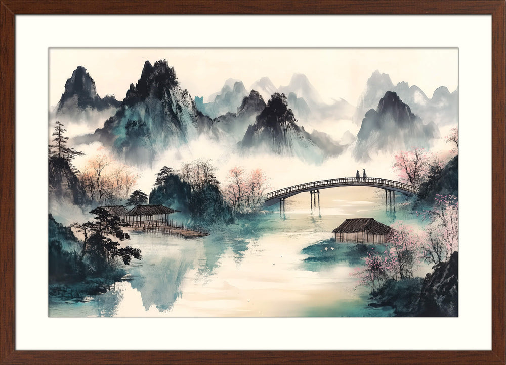 Bridge Over Misty Waters