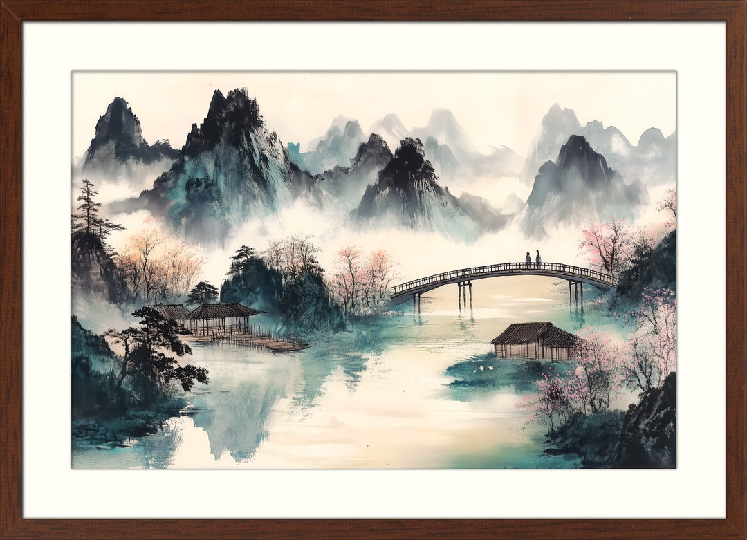 Bridge Over Misty Waters