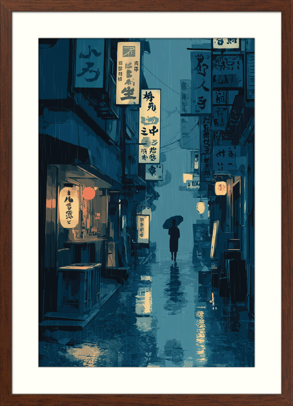 Tokyo in the Rain