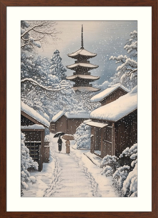 Pagoda Snowfall