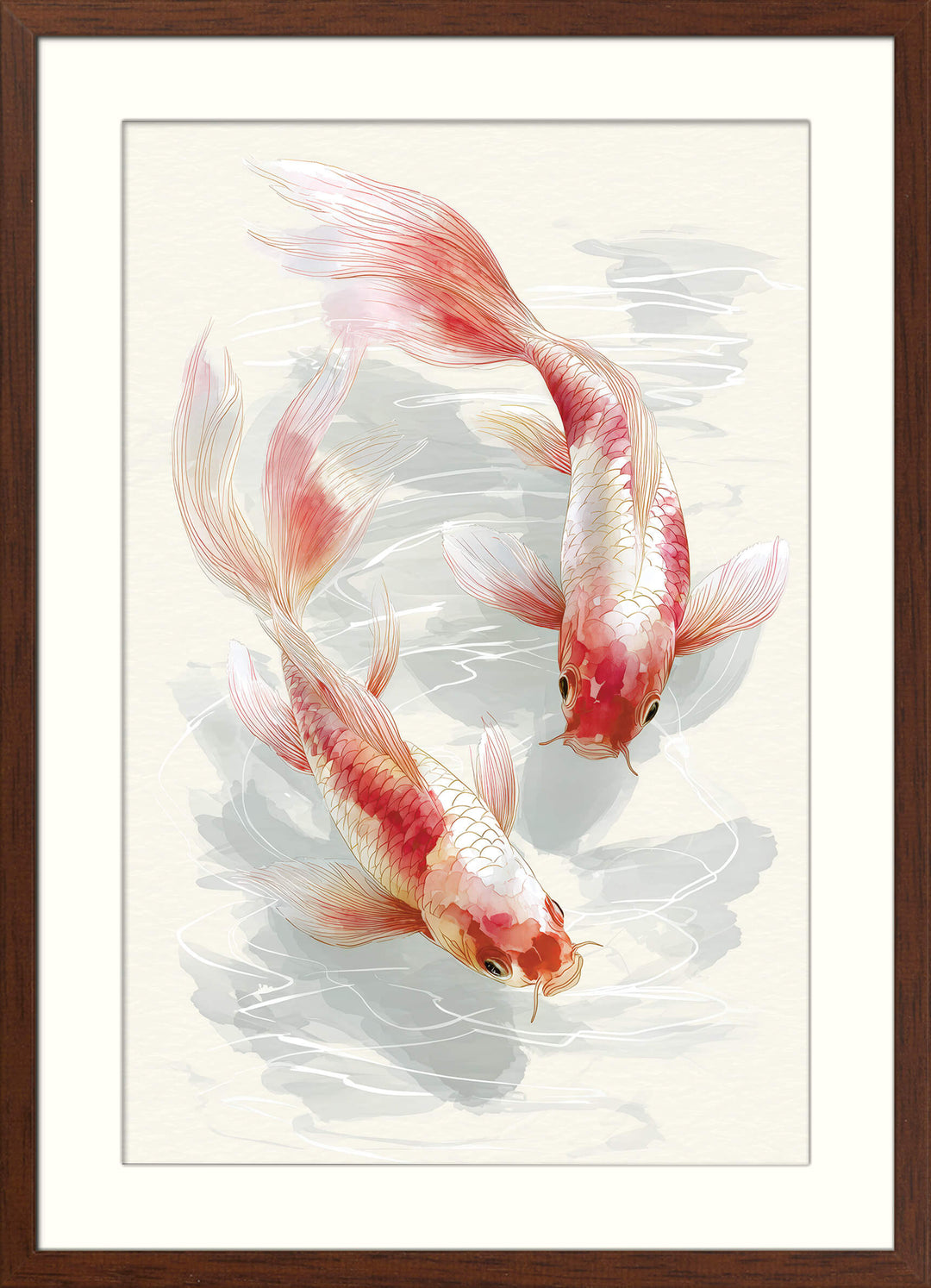 Koi in Still Water