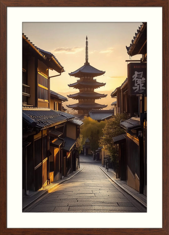 Yasaka Pagoda at Sunset