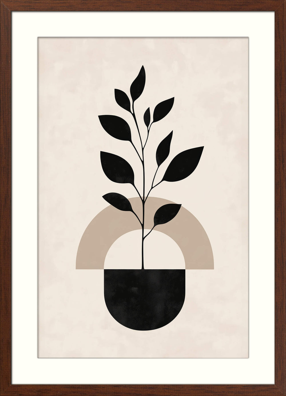 Minimalist Japandi Plant