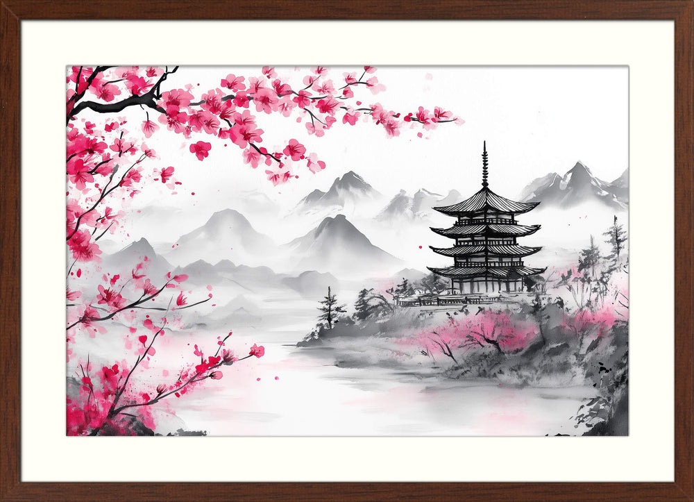 Cherry Blossom Pagoda