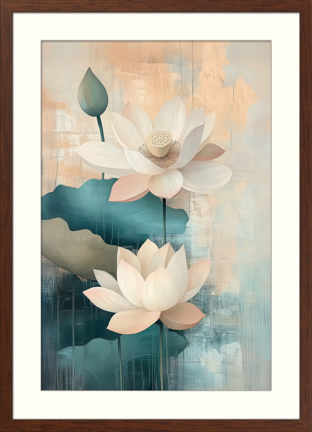 Lotus Flower Art Print