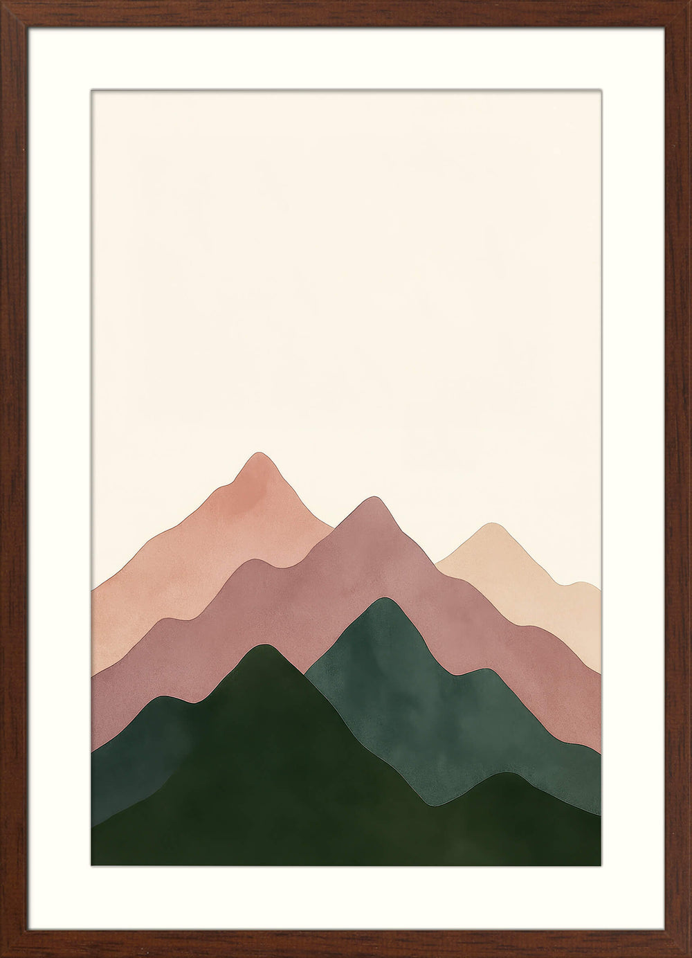 Neutral Mountain Decor