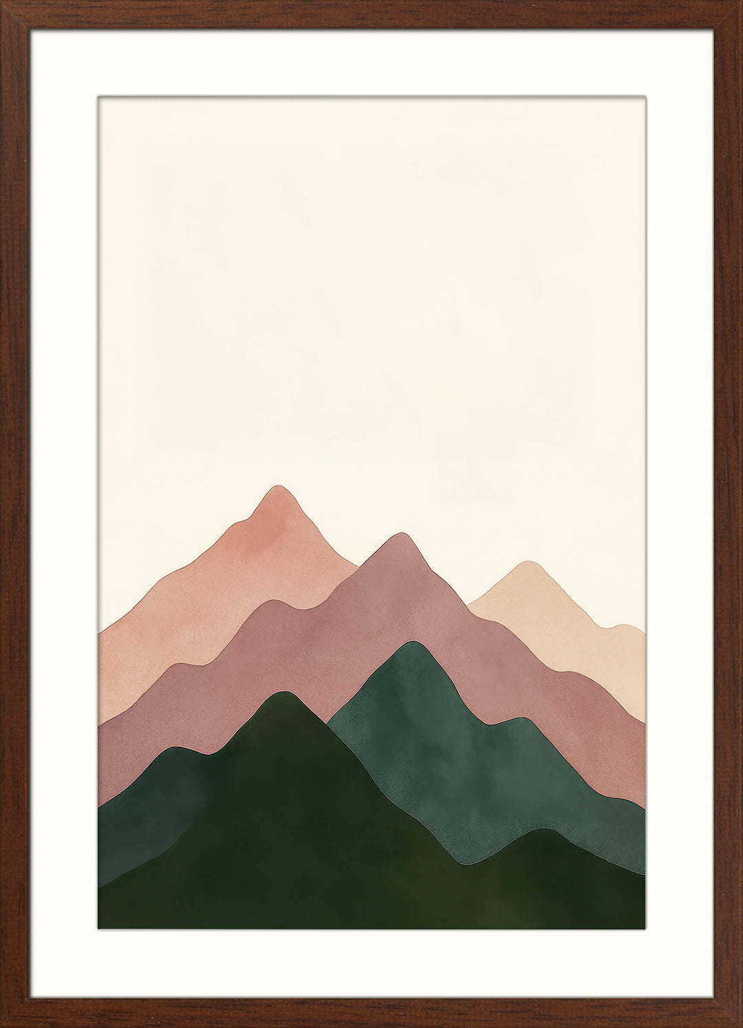 Neutral Mountain Decor