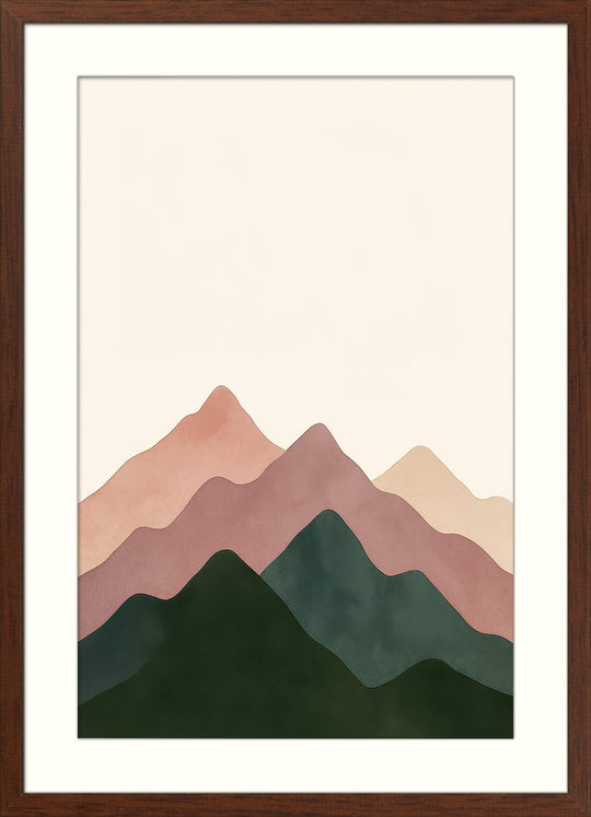 Neutral Mountain Decor