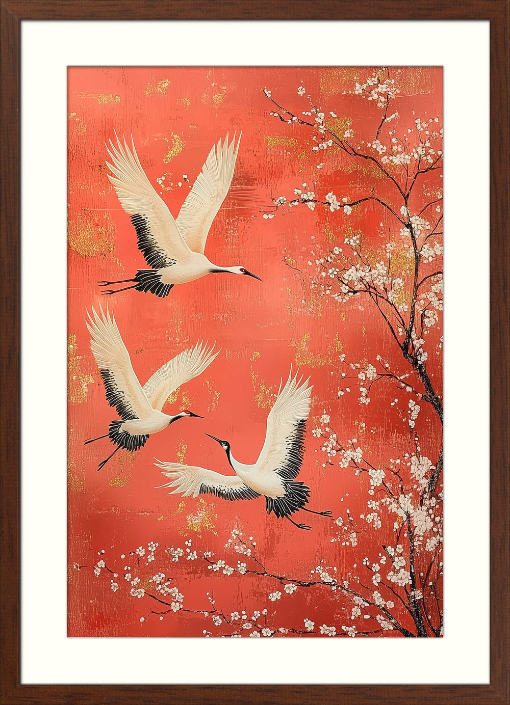 Japanese Crane Wall Art