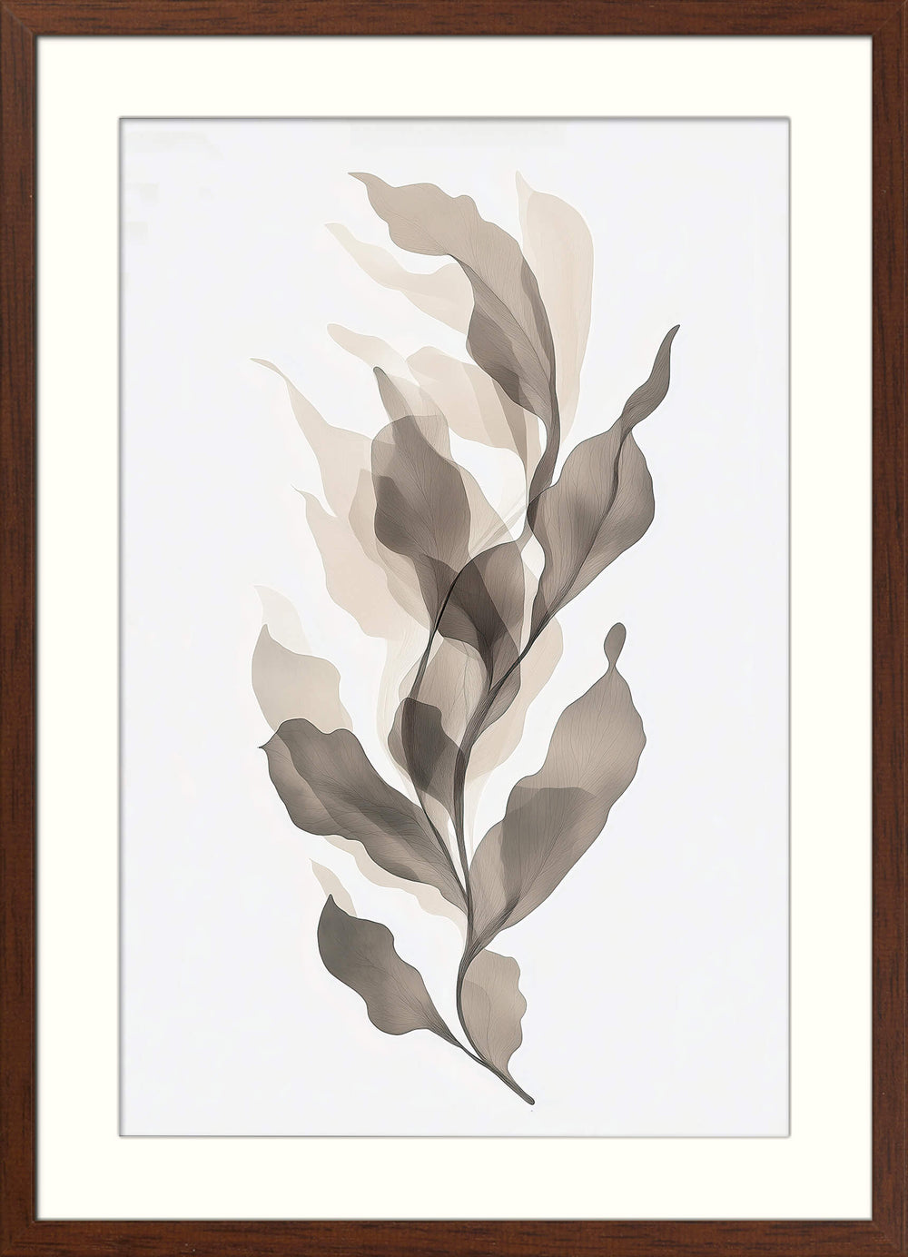 Japandi Botanical Leaves