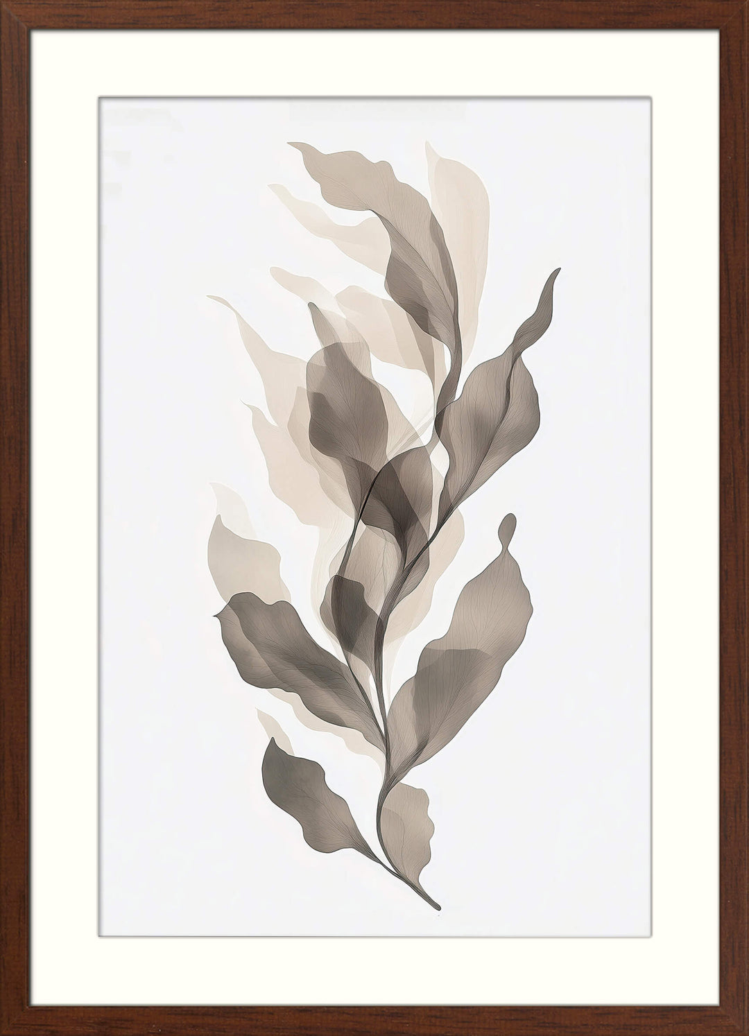 Japandi Botanical Leaves