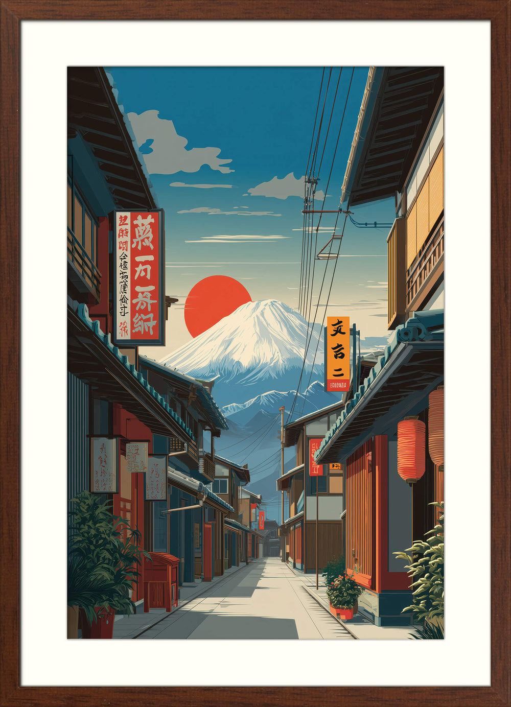 Sunrise Over Fuji