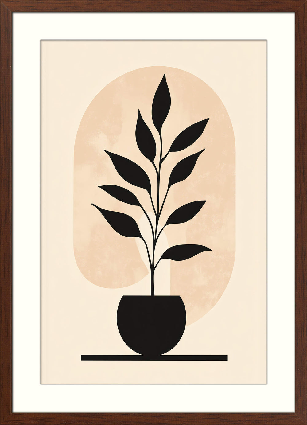 Minimalist Plant Wall Art