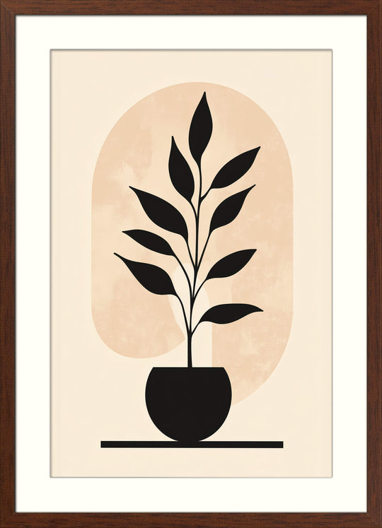 Minimalist Plant Wall Art