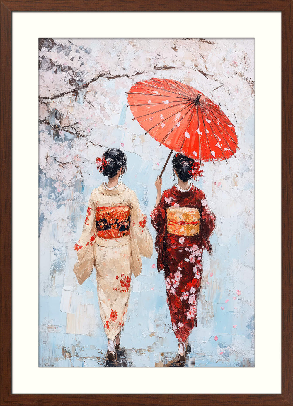 Japanese Kimono Art Print