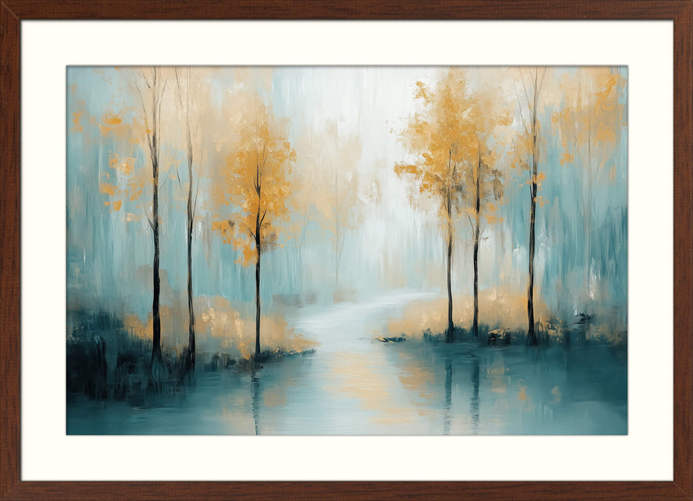Forest Lake Landscape Print