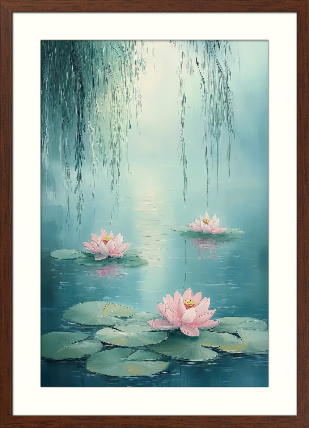 Japanese Water Lily Print