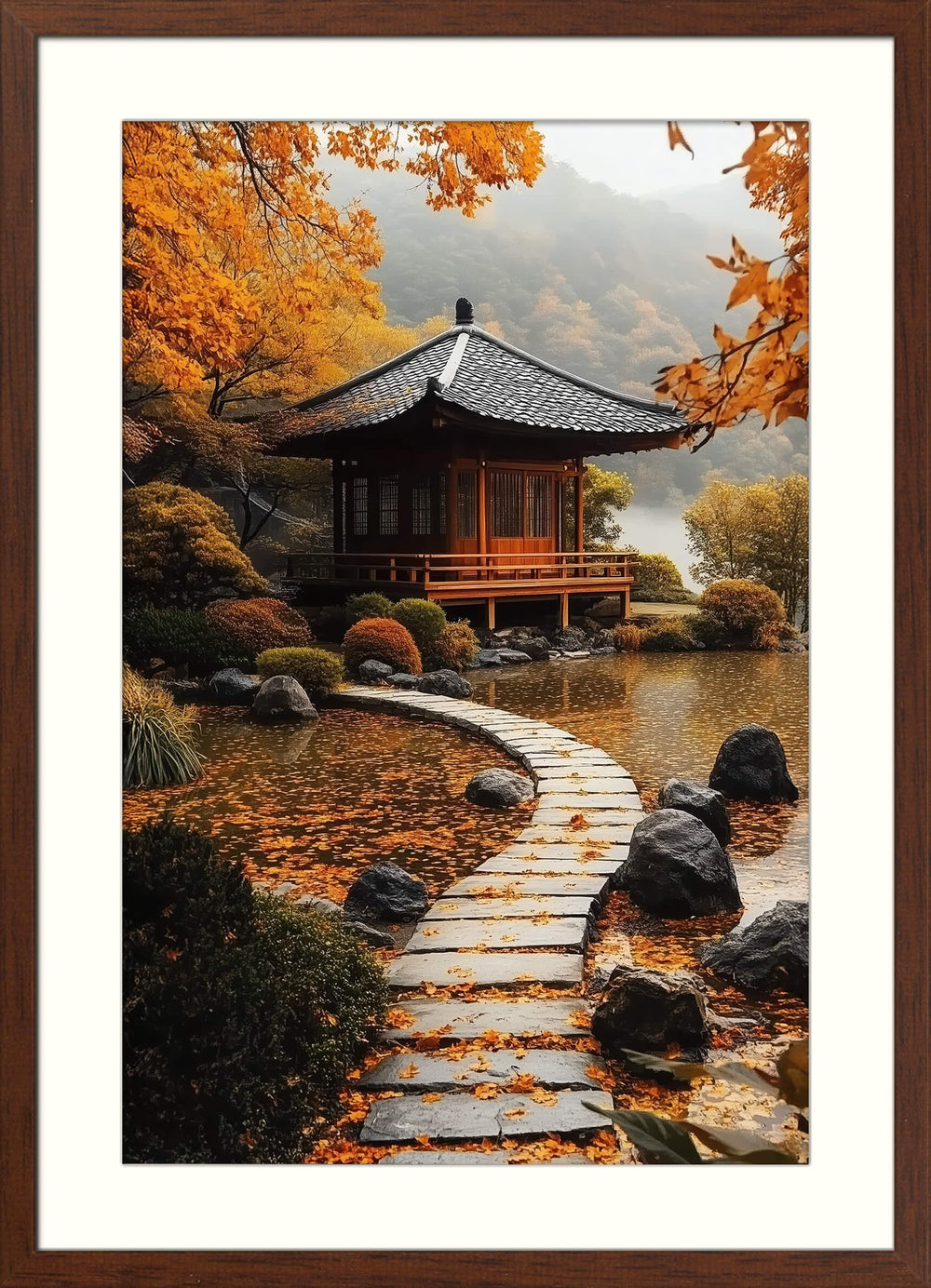 Japanese Temple Wall Art