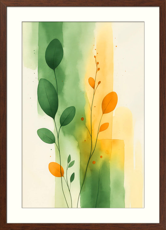Green Botanical Wall Art