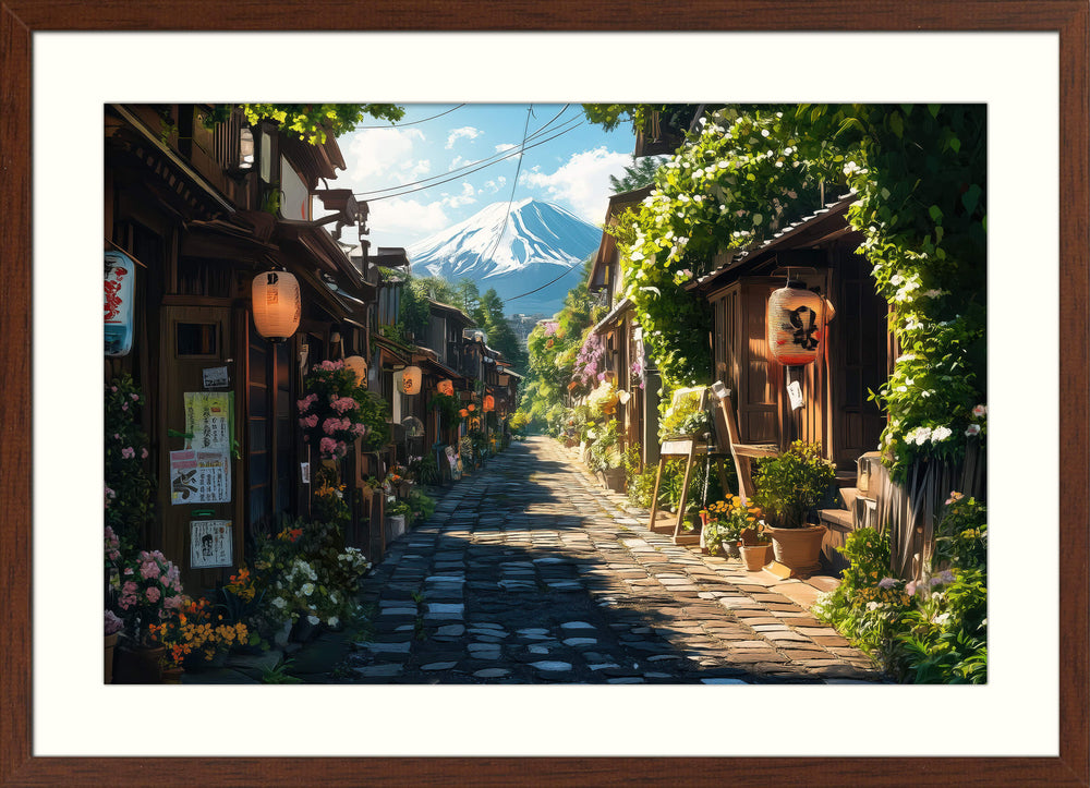 Mount Fuji Cobble Street