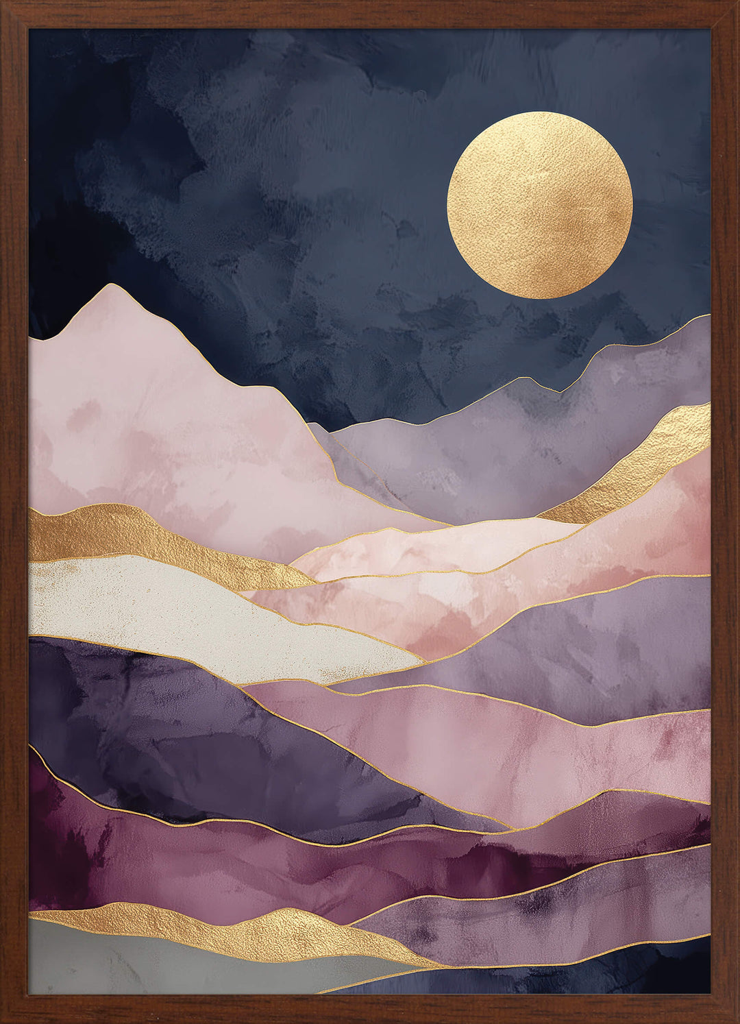 Moon Over Hills