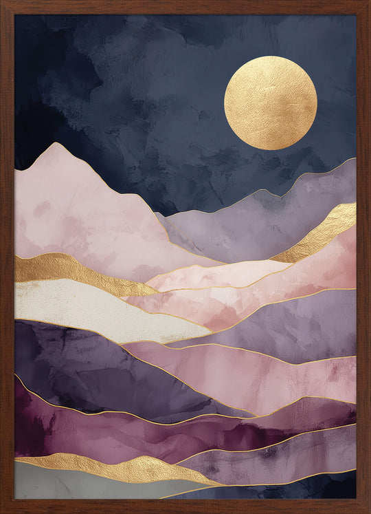 Moon Over Hills