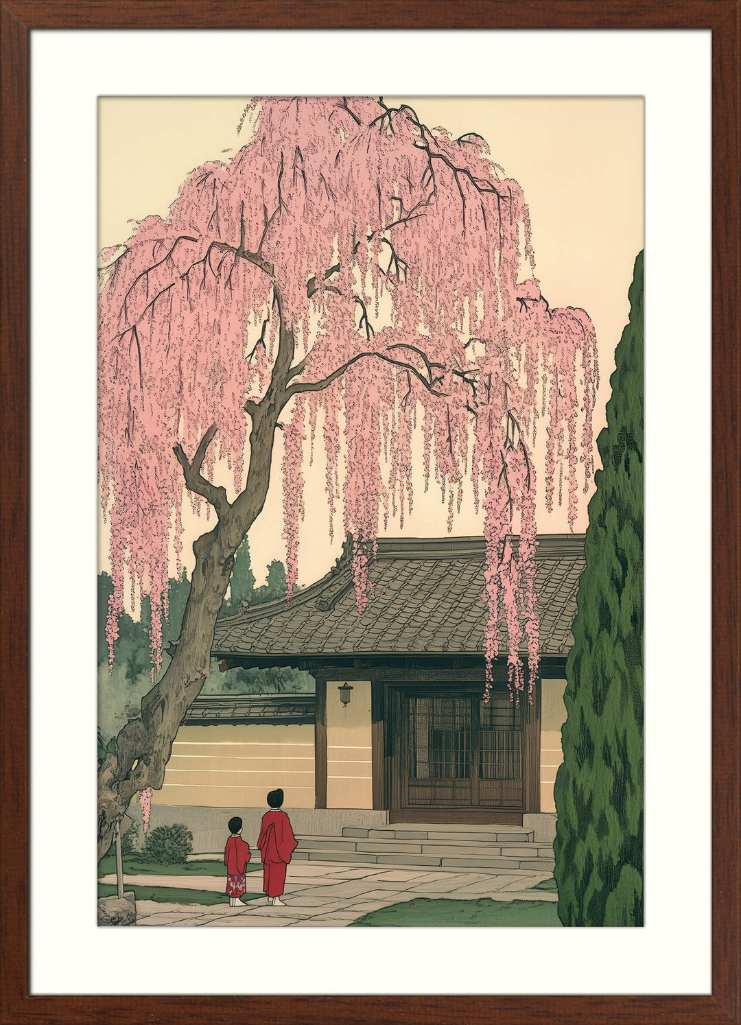 Sakura Temple Gate