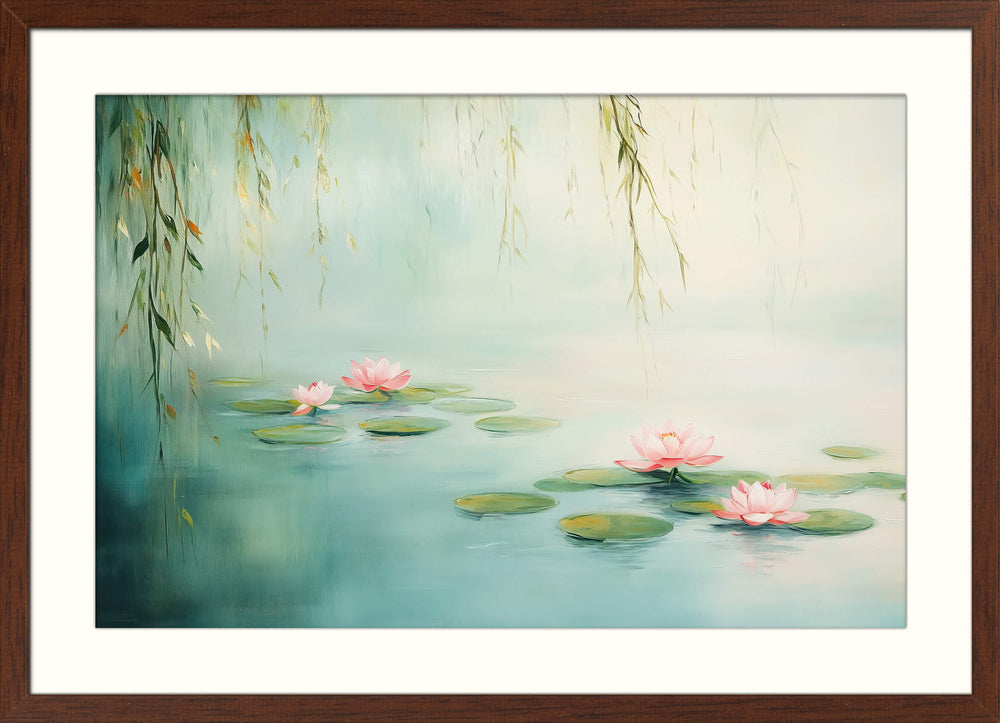 Japanese Water Lily Print