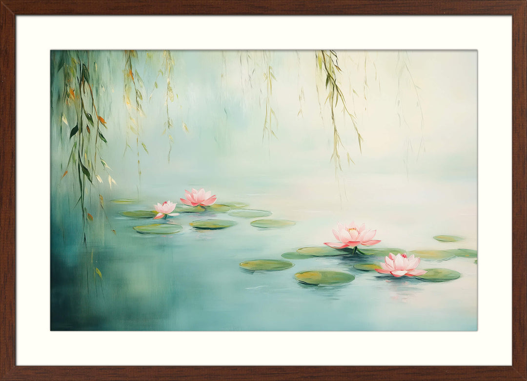 Japanese Water Lily Print