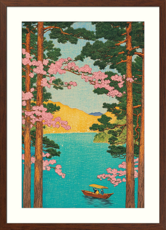 Blossoms Over the Lake
