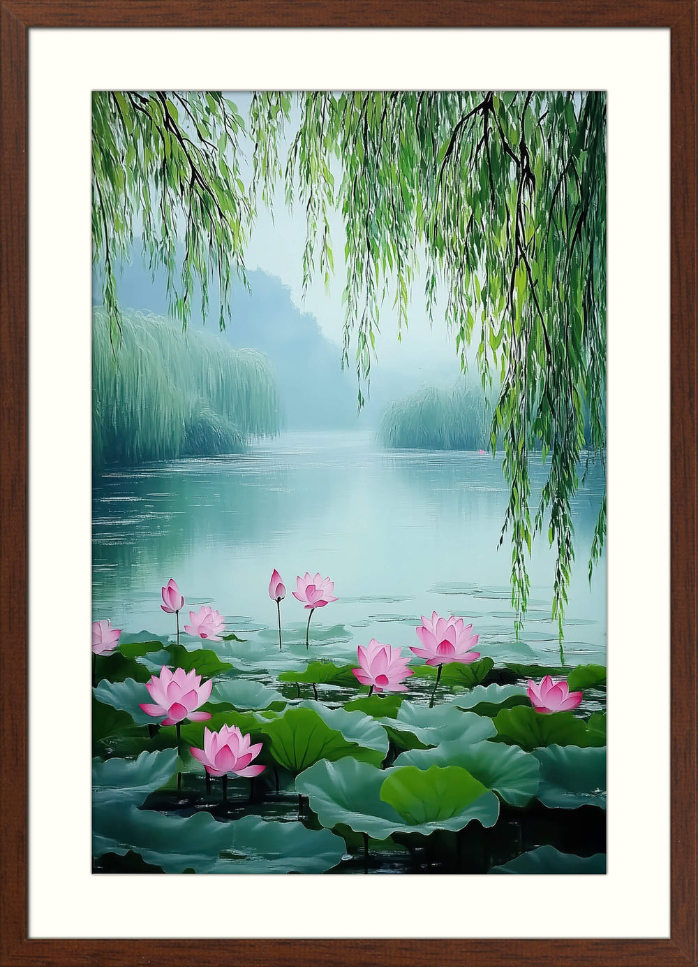 Botanical Water Lily Art