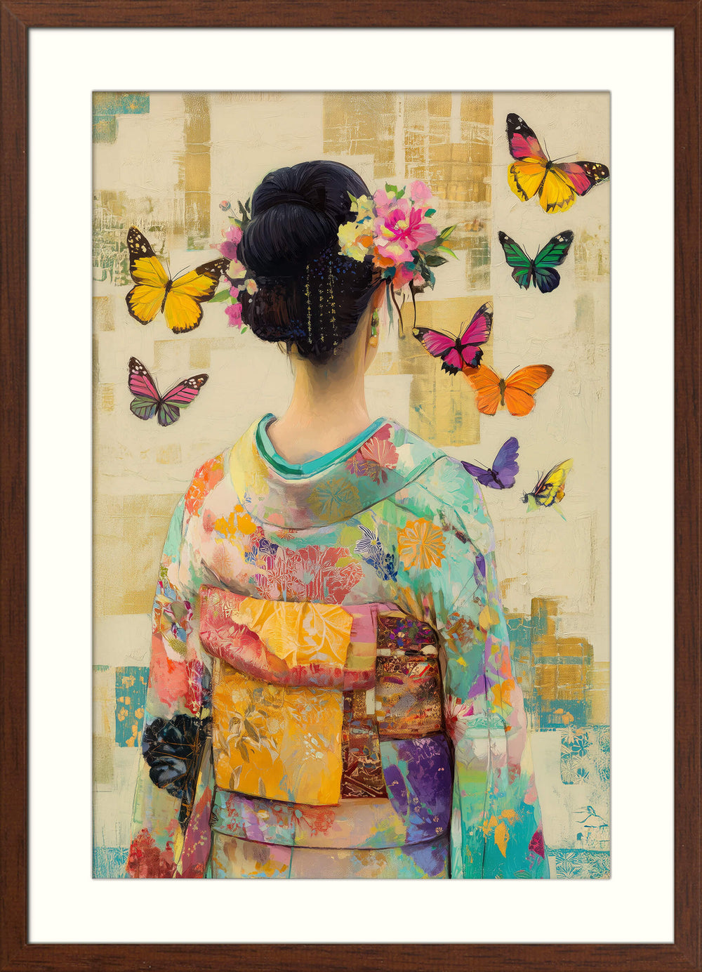 Butterfly Kimono Art