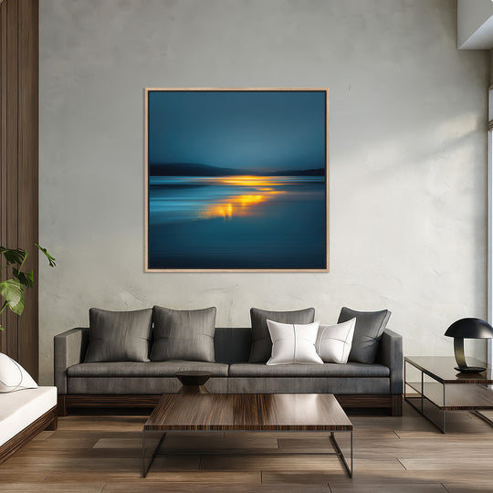 Glowing Twilight Seascape