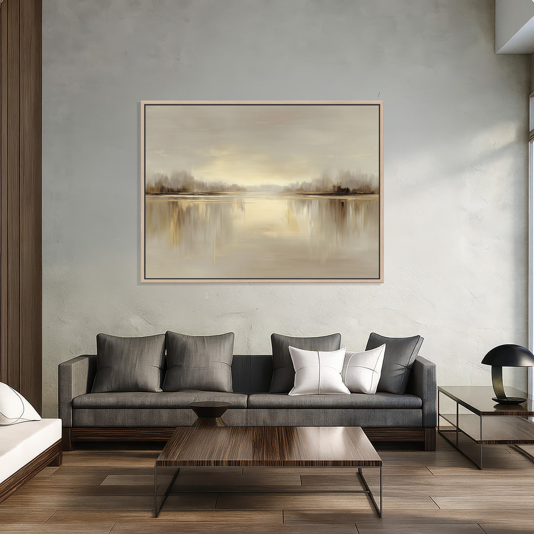 Panoramic Lake Scene