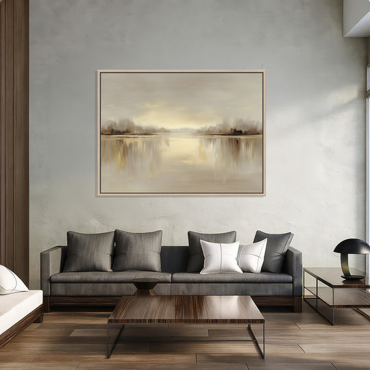 Panoramic Lake Scene