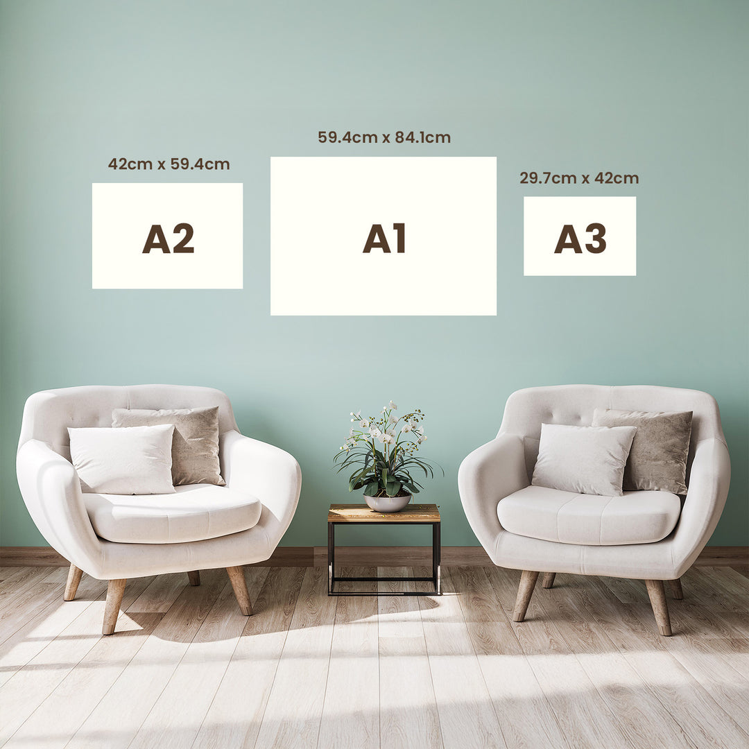 Gold Cherry Blossom Wall Art
