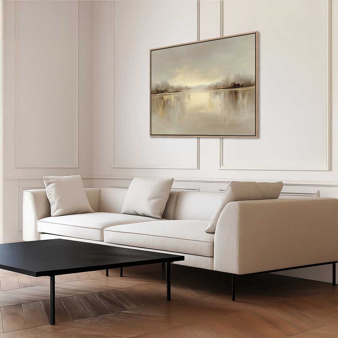 Panoramic Lake Scene