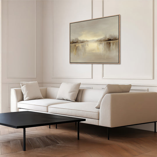 Panoramic Lake Scene