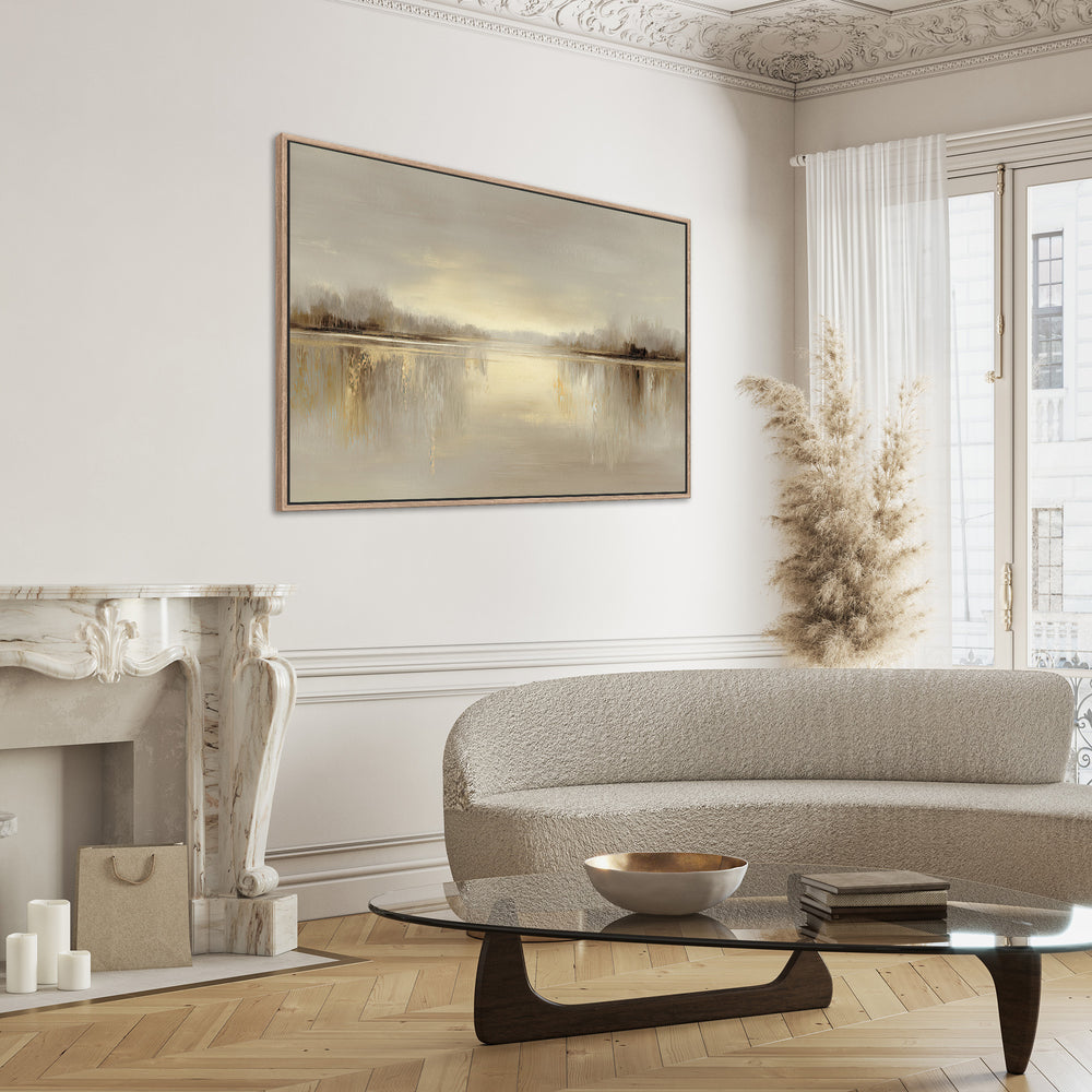 Panoramic Lake Scene