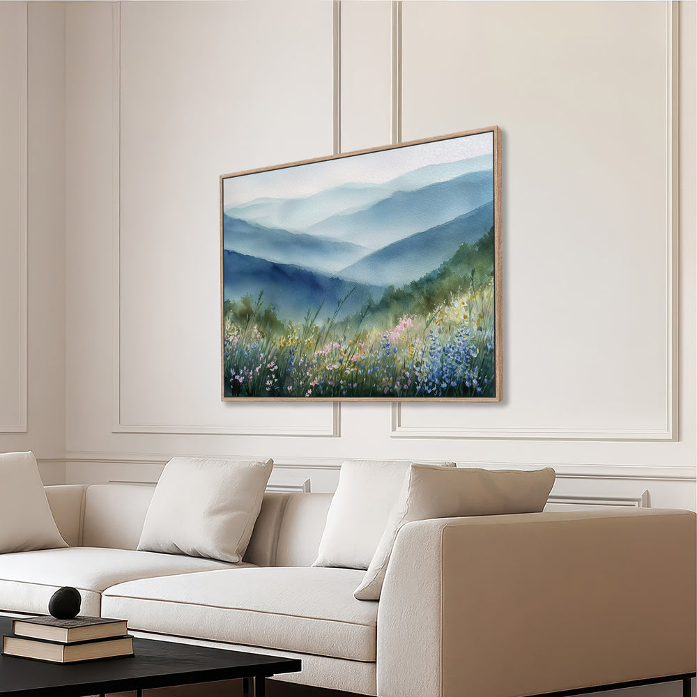 Mountain Meadow Landscape