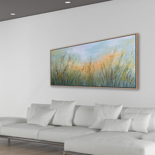 Panoramic Grass Meadow