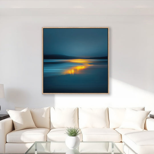 Glowing Twilight Seascape