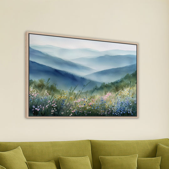 Mountain Meadow Landscape