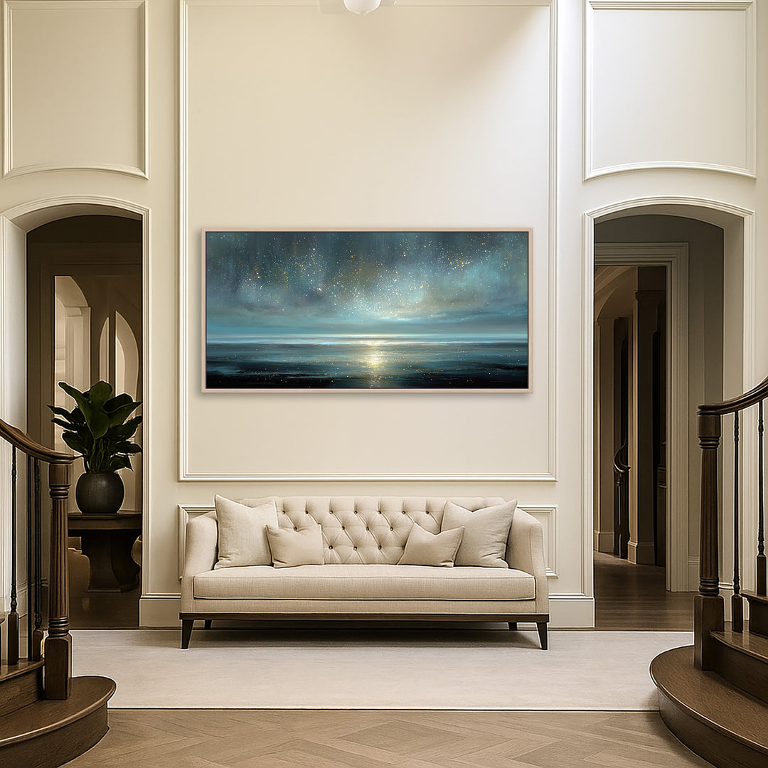 Abstract Night Seascape