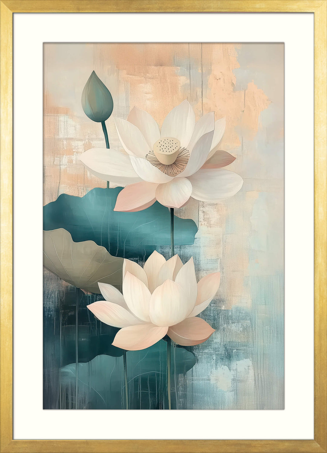 Lotus Flower Art Print