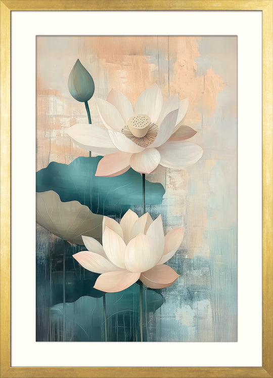 Lotus Flower Art Print