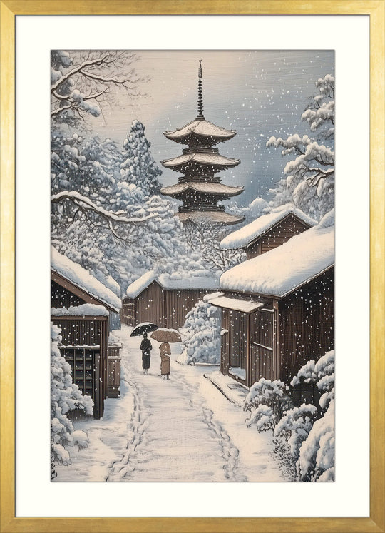 Pagoda Snowfall